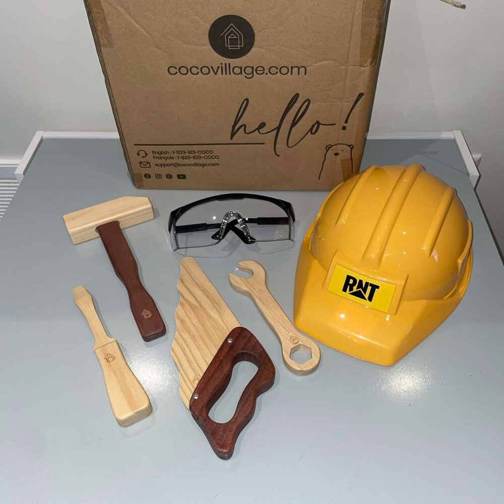 COCO Village Woodworker Set – NEW IN BOX